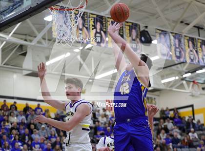 Thumbnail 3 in Merkel vs. Brock (UIL Basketball 3A Area Playoff) photogallery.