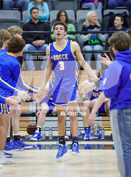 Thumbnail 1 in Merkel vs. Brock (UIL Basketball 3A Area Playoff) photogallery.