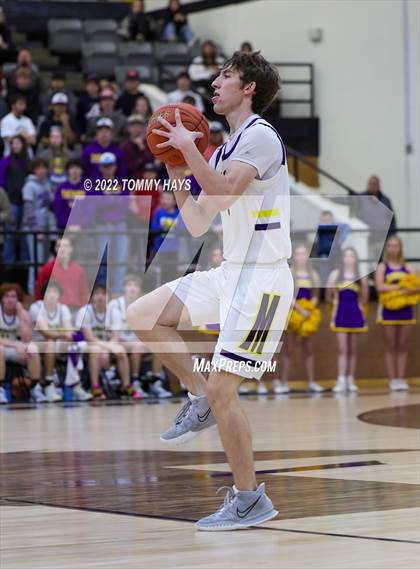 Thumbnail 3 in Merkel vs. Brock (UIL Basketball 3A Area Playoff) photogallery.