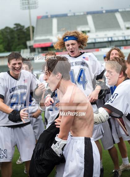 Thumbnail 2 in Middle Creek vs. Lake Norman (NCHSAA 4A Final) photogallery.