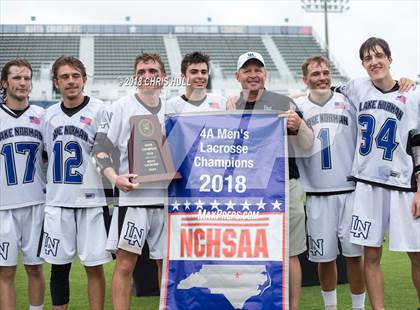 Thumbnail 3 in Middle Creek vs. Lake Norman (NCHSAA 4A Final) photogallery.