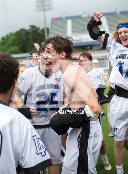 Thumbnail 3 in Middle Creek vs. Lake Norman (NCHSAA 4A Final) photogallery.