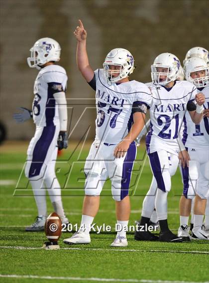 Thumbnail 3 in Mart vs. Tolar (UIL 2A Division 1 Region 2 Semifinal) photogallery.