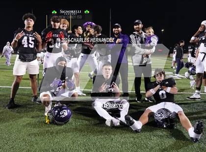 Thumbnail 2 in Lufkin vs College Station (UIL 5A Football Division I Region 3 Area Playoff) photogallery.
