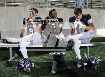 Thumbnail 2 in Lufkin vs College Station (UIL 5A Football Division I Region 3 Area Playoff) photogallery.