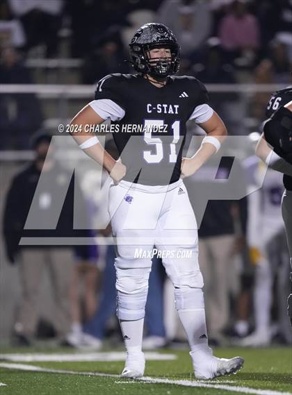 Thumbnail 3 in Lufkin vs College Station (UIL 5A Football Division I Region 3 Area Playoff) photogallery.