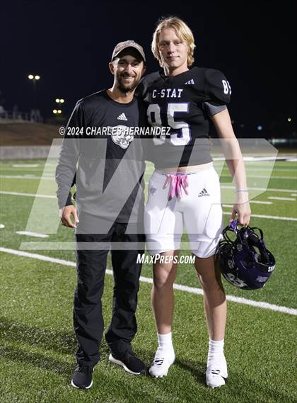 Thumbnail 2 in Lufkin vs College Station (UIL 5A Football Division I Region 3 Area Playoff) photogallery.