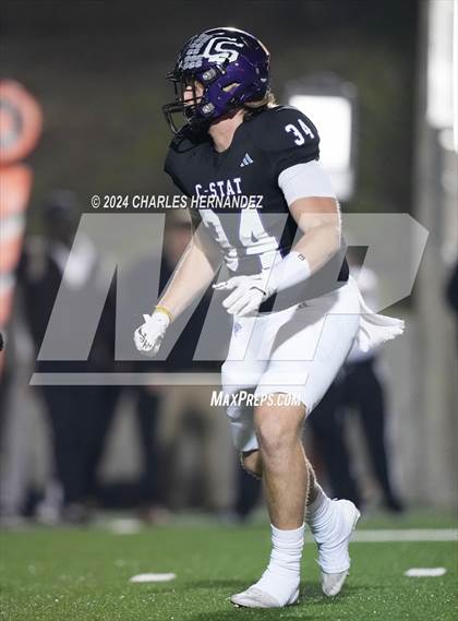 Thumbnail 2 in Lufkin vs College Station (UIL 5A Football Division I Region 3 Area Playoff) photogallery.