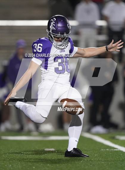 Thumbnail 2 in Lufkin vs College Station (UIL 5A Football Division I Region 3 Area Playoff) photogallery.