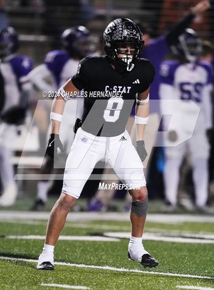 Thumbnail 2 in Lufkin vs College Station (UIL 5A Football Division I Region 3 Area Playoff) photogallery.