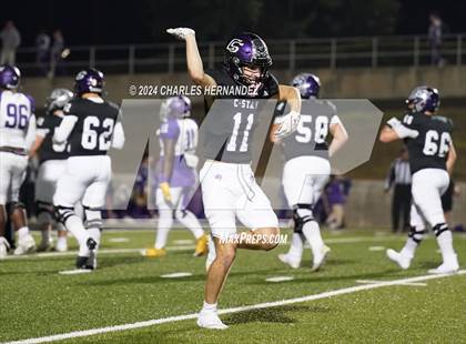 Thumbnail 1 in Lufkin vs College Station (UIL 5A Football Division I Region 3 Area Playoff) photogallery.