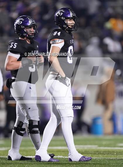 Thumbnail 2 in Lufkin vs College Station (UIL 5A Football Division I Region 3 Area Playoff) photogallery.