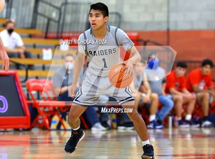 Thumbnail 1 in Sonora vs. Cathedral Catholic (Mater Dei Extravaganza) photogallery.