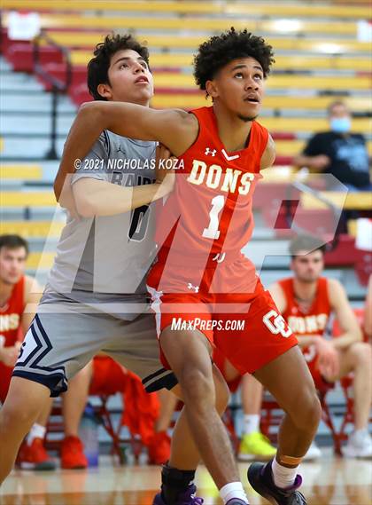 Thumbnail 1 in Sonora vs. Cathedral Catholic (Mater Dei Extravaganza) photogallery.