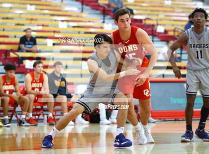 Thumbnail 2 in Sonora vs. Cathedral Catholic (Mater Dei Extravaganza) photogallery.