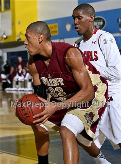 Thumbnail 3 in St. Anthony vs. Boys & Girls (SNY Invitational) photogallery.