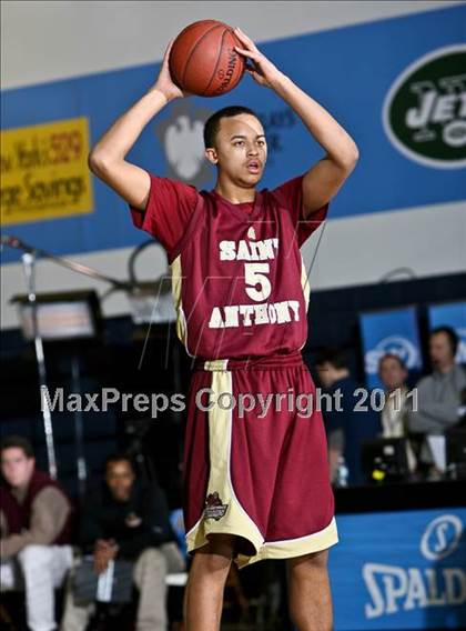 Thumbnail 1 in St. Anthony vs. Boys & Girls (SNY Invitational) photogallery.