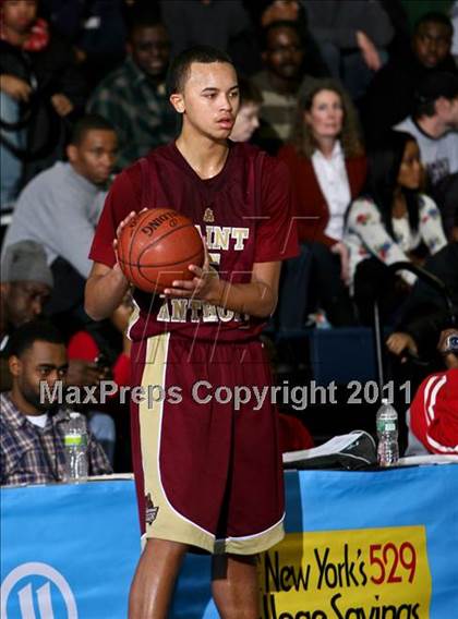 Thumbnail 2 in St. Anthony vs. Boys & Girls (SNY Invitational) photogallery.