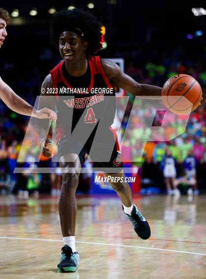 Thumbnail 3 in Lincoln East vs. Omaha Westside (NSAA Class A Quarterfinal) photogallery.