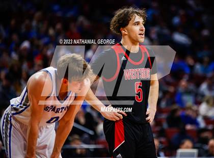 Thumbnail 1 in Lincoln East vs. Omaha Westside (NSAA Class A Quarterfinal) photogallery.