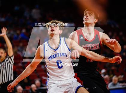 Thumbnail 2 in Lincoln East vs. Omaha Westside (NSAA Class A Quarterfinal) photogallery.