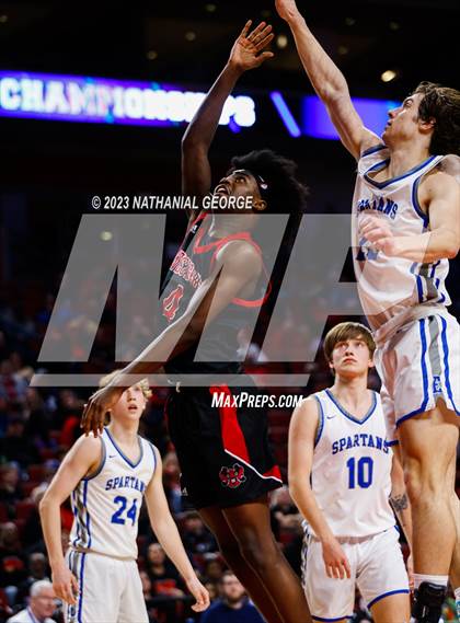 Thumbnail 3 in Lincoln East vs. Omaha Westside (NSAA Class A Quarterfinal) photogallery.