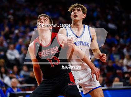 Thumbnail 2 in Lincoln East vs. Omaha Westside (NSAA Class A Quarterfinal) photogallery.