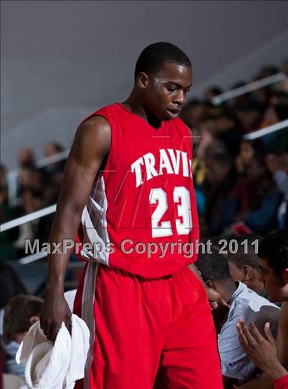 Thumbnail 1 in Fort Bend Hightower vs Fort Bend Travis (UIL 5A Regional Final) photogallery.