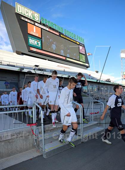 Thumbnail 2 in Pine Creek vs. Rock Canyon (CHSAA 5A Final) photogallery.