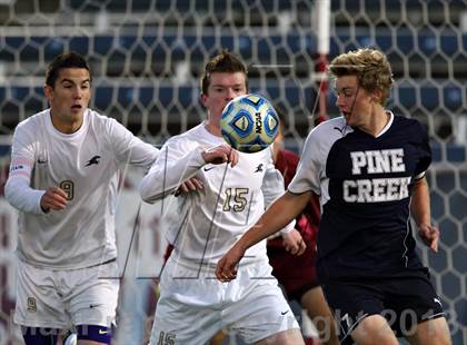 Thumbnail 1 in Pine Creek vs. Rock Canyon (CHSAA 5A Final) photogallery.