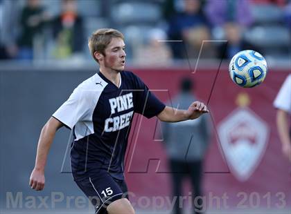 Thumbnail 1 in Pine Creek vs. Rock Canyon (CHSAA 5A Final) photogallery.