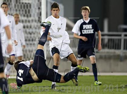 Thumbnail 1 in Pine Creek vs. Rock Canyon (CHSAA 5A Final) photogallery.