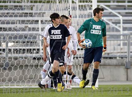 Thumbnail 3 in Pine Creek vs. Rock Canyon (CHSAA 5A Final) photogallery.