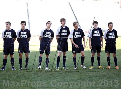 Thumbnail 3 in Pine Creek vs. Rock Canyon (CHSAA 5A Final) photogallery.