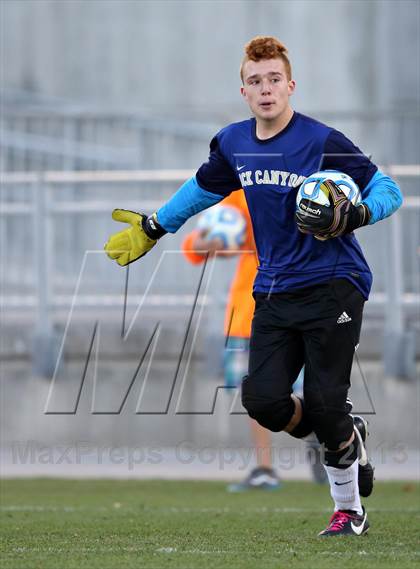 Thumbnail 2 in Pine Creek vs. Rock Canyon (CHSAA 5A Final) photogallery.