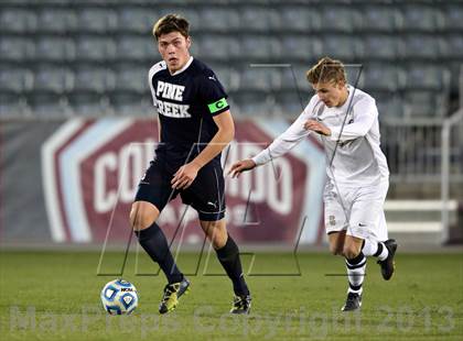 Thumbnail 3 in Pine Creek vs. Rock Canyon (CHSAA 5A Final) photogallery.