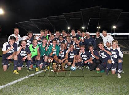 Thumbnail 1 in Pine Creek vs. Rock Canyon (CHSAA 5A Final) photogallery.