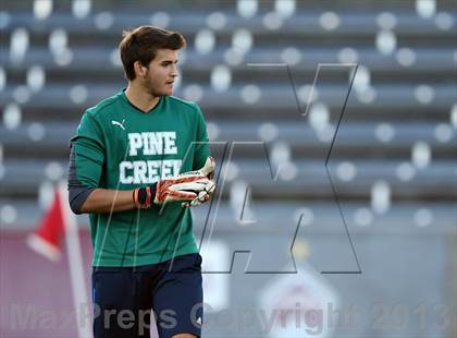 Thumbnail 2 in Pine Creek vs. Rock Canyon (CHSAA 5A Final) photogallery.