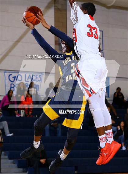 Thumbnail 3 in Redondo Union vs. Millikan (MLK Day Showdown) photogallery.