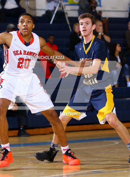 Thumbnail 2 in Redondo Union vs. Millikan (MLK Day Showdown) photogallery.