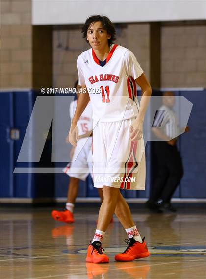 Thumbnail 3 in Redondo Union vs. Millikan (MLK Day Showdown) photogallery.
