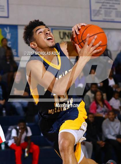 Thumbnail 1 in Redondo Union vs. Millikan (MLK Day Showdown) photogallery.