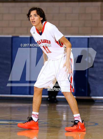 Thumbnail 1 in Redondo Union vs. Millikan (MLK Day Showdown) photogallery.