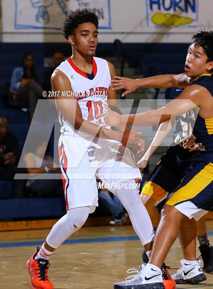 Thumbnail 2 in Redondo Union vs. Millikan (MLK Day Showdown) photogallery.