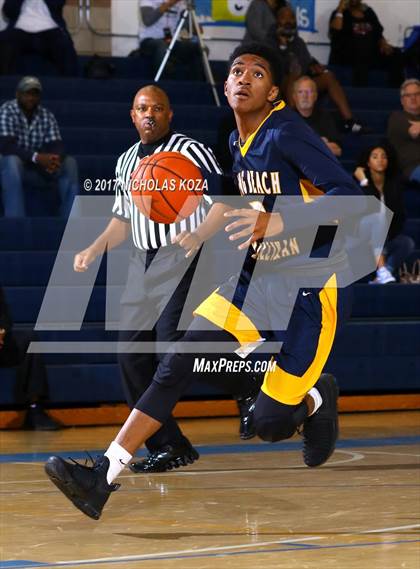 Thumbnail 2 in Redondo Union vs. Millikan (MLK Day Showdown) photogallery.