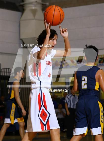 Thumbnail 1 in Redondo Union vs. Millikan (MLK Day Showdown) photogallery.