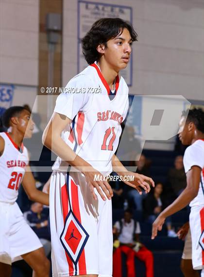 Thumbnail 2 in Redondo Union vs. Millikan (MLK Day Showdown) photogallery.