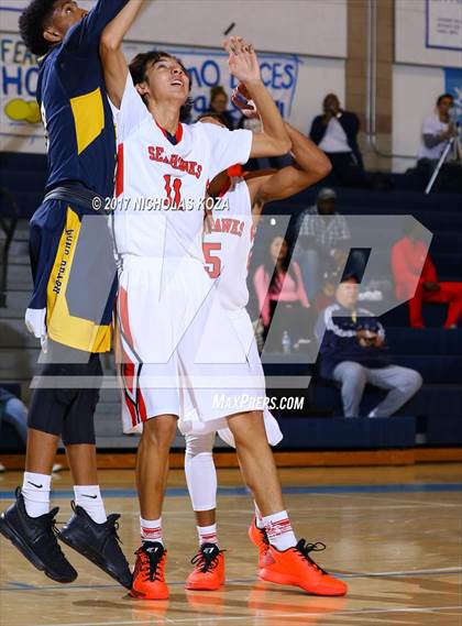 Thumbnail 2 in Redondo Union vs. Millikan (MLK Day Showdown) photogallery.