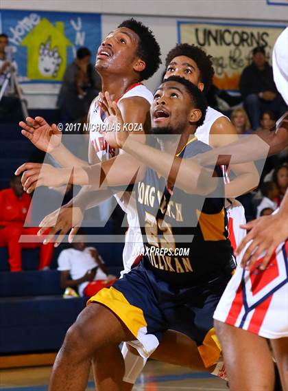Thumbnail 2 in Redondo Union vs. Millikan (MLK Day Showdown) photogallery.