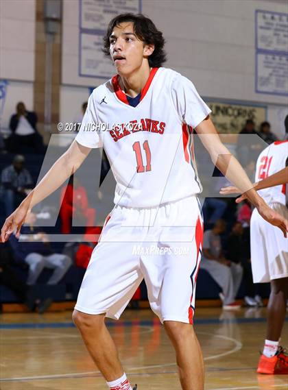 Thumbnail 1 in Redondo Union vs. Millikan (MLK Day Showdown) photogallery.